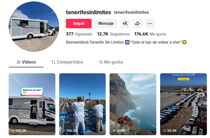 Tenerife Sin Límites — captura 1